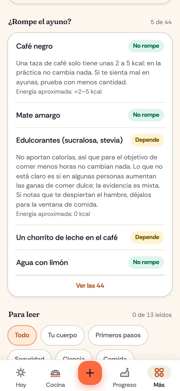 ¿El café rompe el ayuno? 44 respuestas