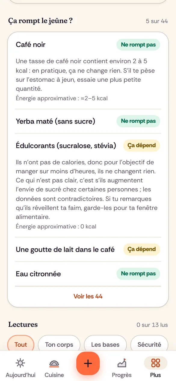 Le café rompt-il le jeûne ? 44 réponses