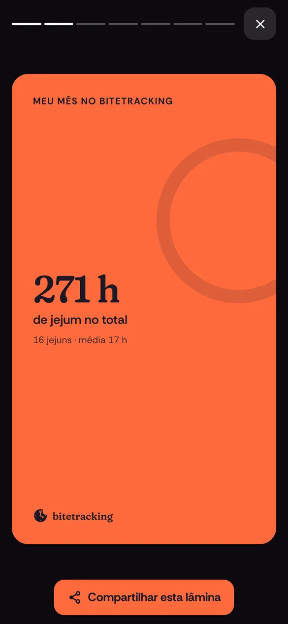 Seu mês em stories para compartilhar